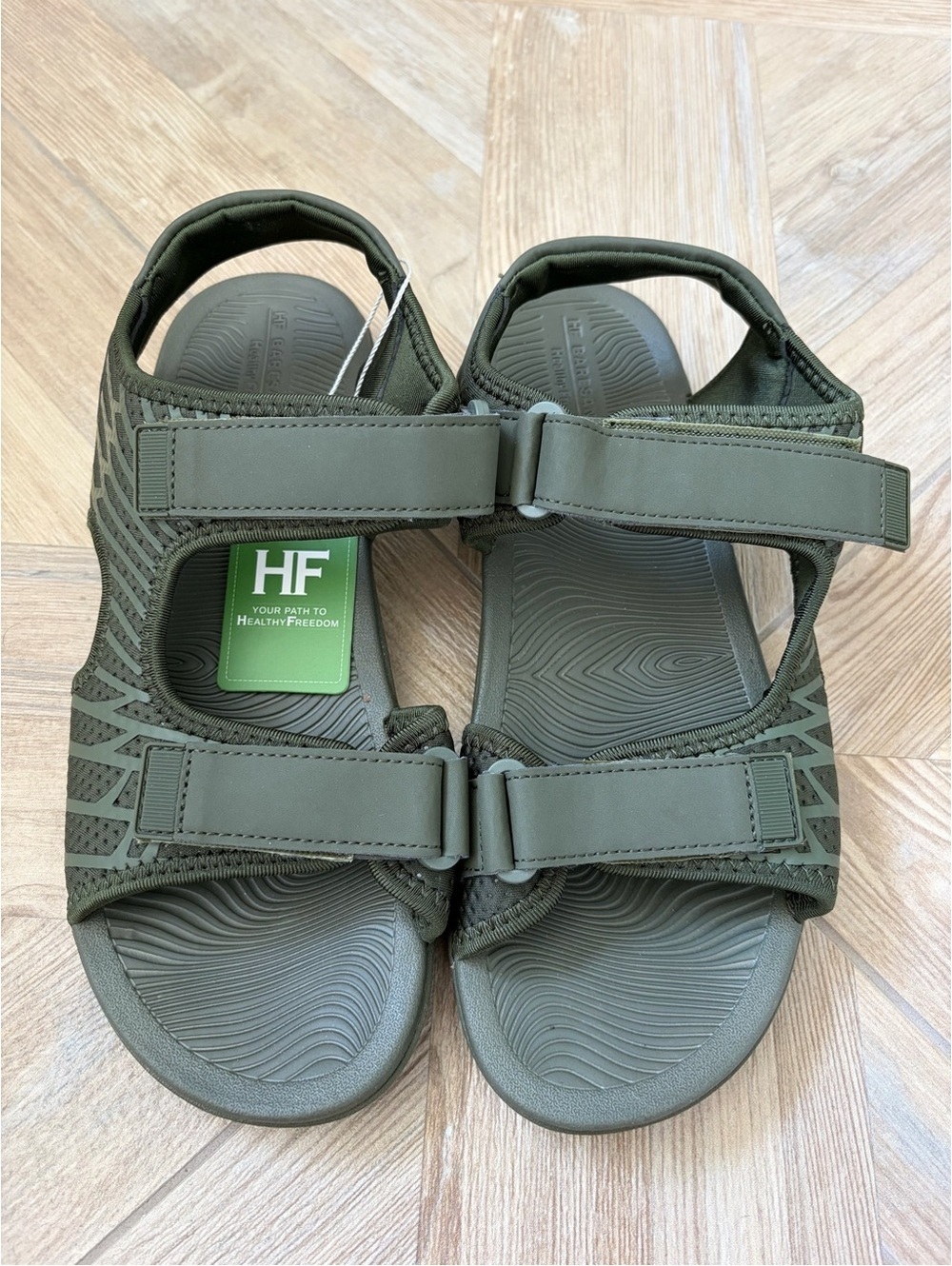 HF Baresandals III Ergonomic Footbed Ultra Lightweight Barefoot Sandals Unisex